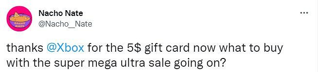 Xbox正在向隨機玩家發放5美元禮品卡 可在商店內自由消費 Xbox正在向隨機玩家發放5美元禮品卡 可在商店內自由消費