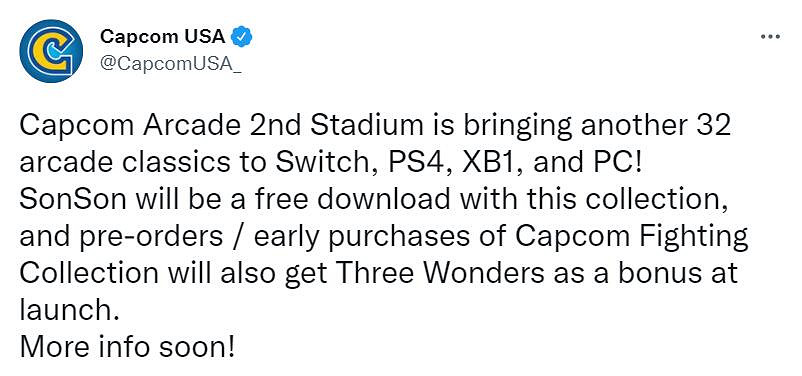 《卡普空街機館2》來了!32款經典遊戲、免費送西遊記 《卡普空街機館2》來了!32款經典遊戲、免費送西遊記