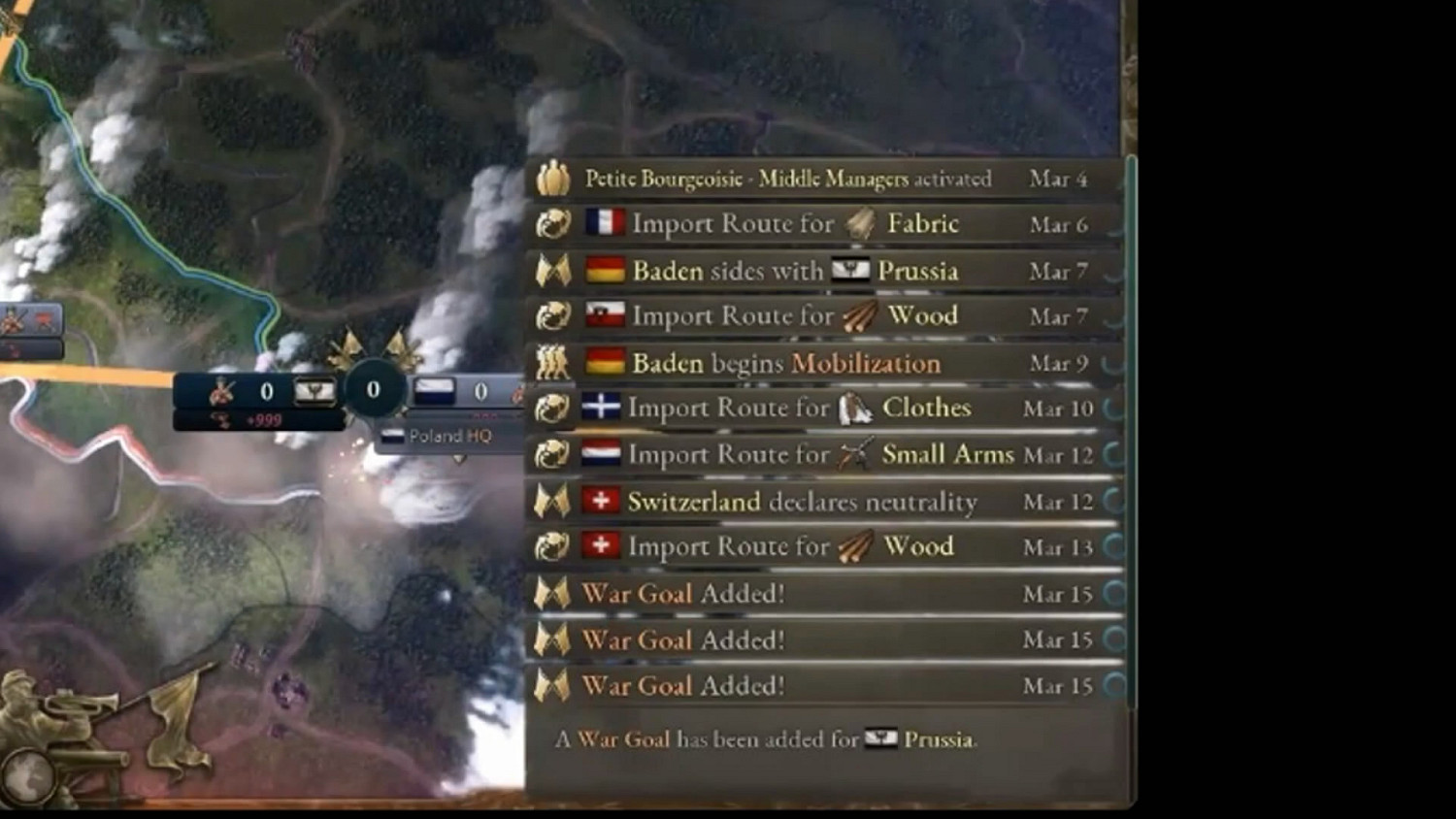 即將刪除!P社策略大作《維多利亞3》試玩影像泄露 即將刪除!P社策略大作《維多利亞3》試玩影像泄露