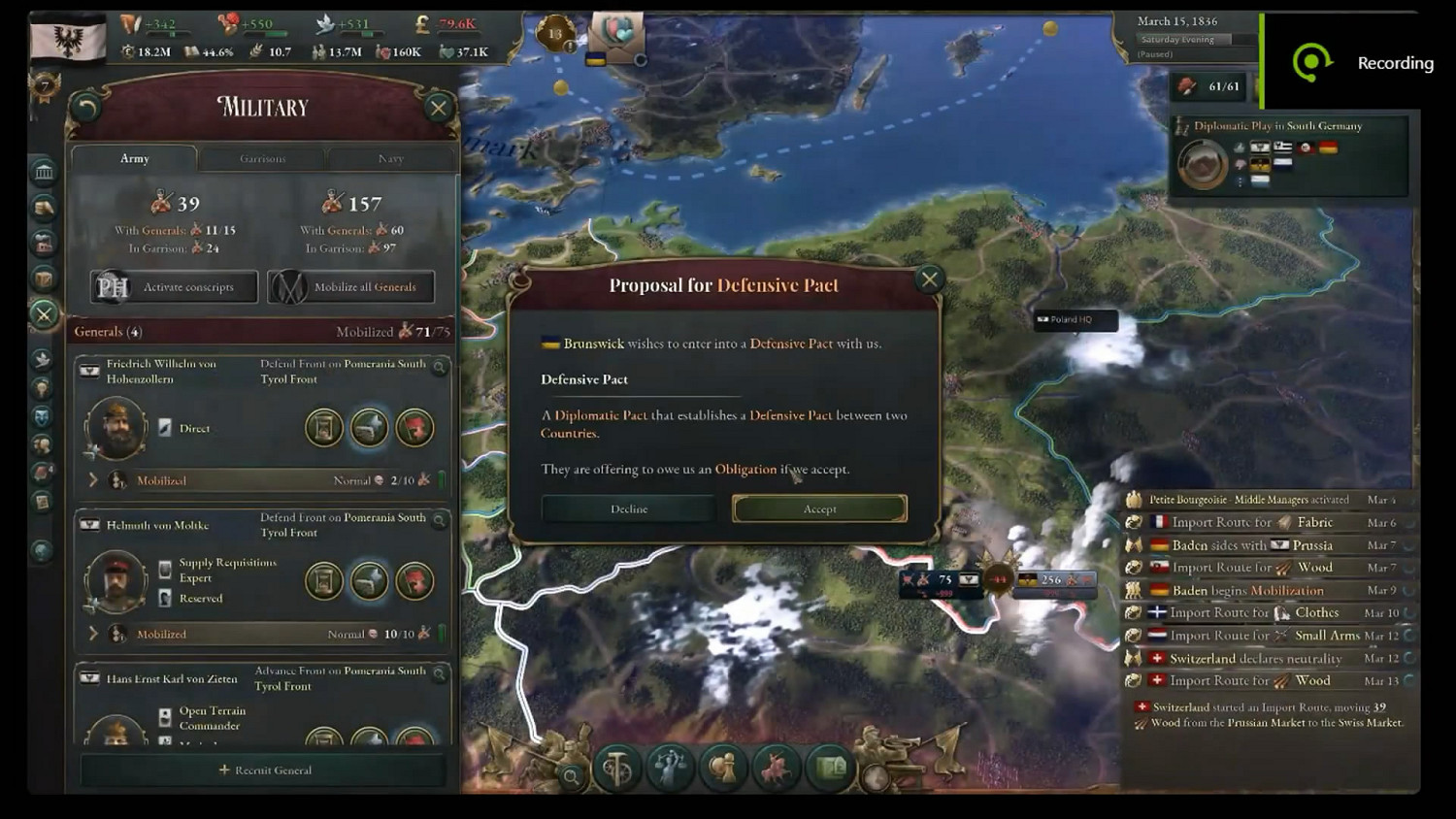 即將刪除!P社策略大作《維多利亞3》試玩影像泄露 即將刪除!P社策略大作《維多利亞3》試玩影像泄露