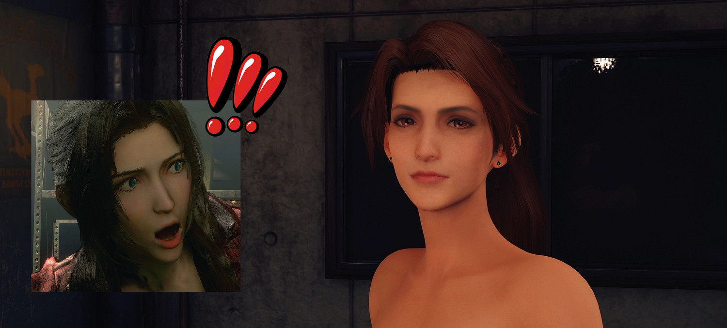 非主角也難逃此劫！《FF7重製》傑西4K全身模型mod