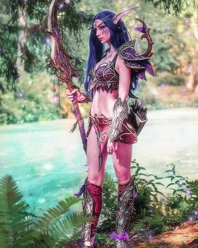 女菩薩二階呢？俄妹COS《艾爾登法環》女武神視效拉滿