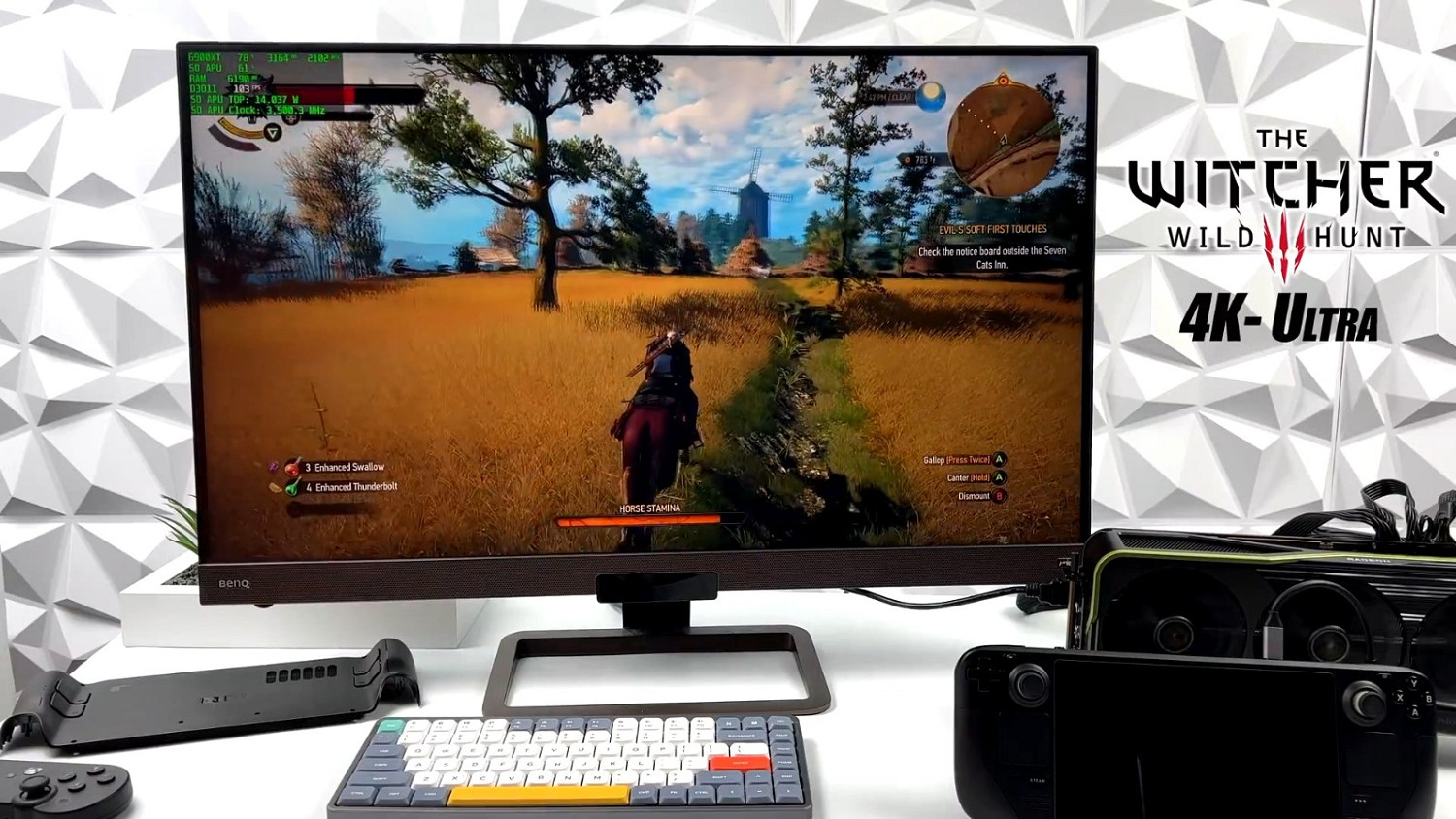 外接6900XT!Steam Deck能4K玩遊戲了 外接6900XT!Steam Deck能4K玩遊戲了