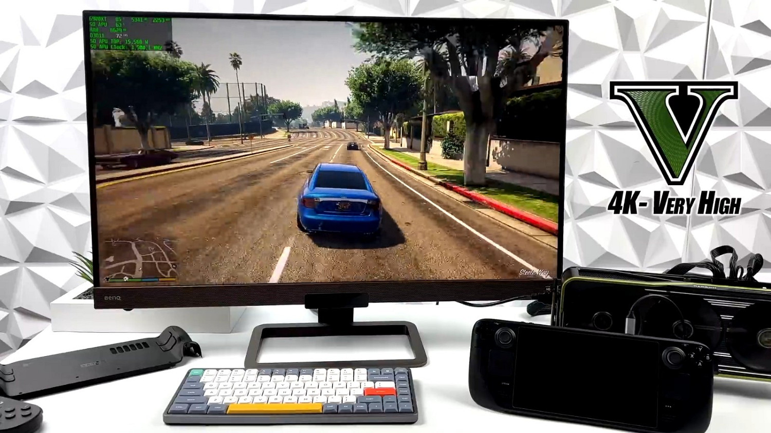 外接6900XT!Steam Deck能4K玩遊戲了 外接6900XT!Steam Deck能4K玩遊戲了