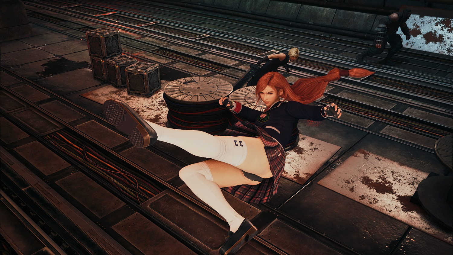 《FF7re》知名Coser蒂法新作《生死格鬥》穗乃果MOD! 《FF7re》知名Coser蒂法新作《生死格鬥》穗乃果MOD!