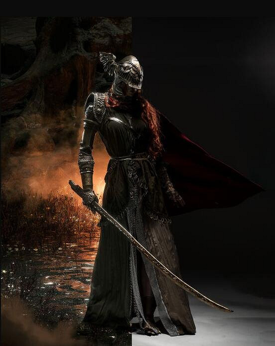 女菩薩二階呢？俄妹COS《艾爾登法環》女武神視效拉滿