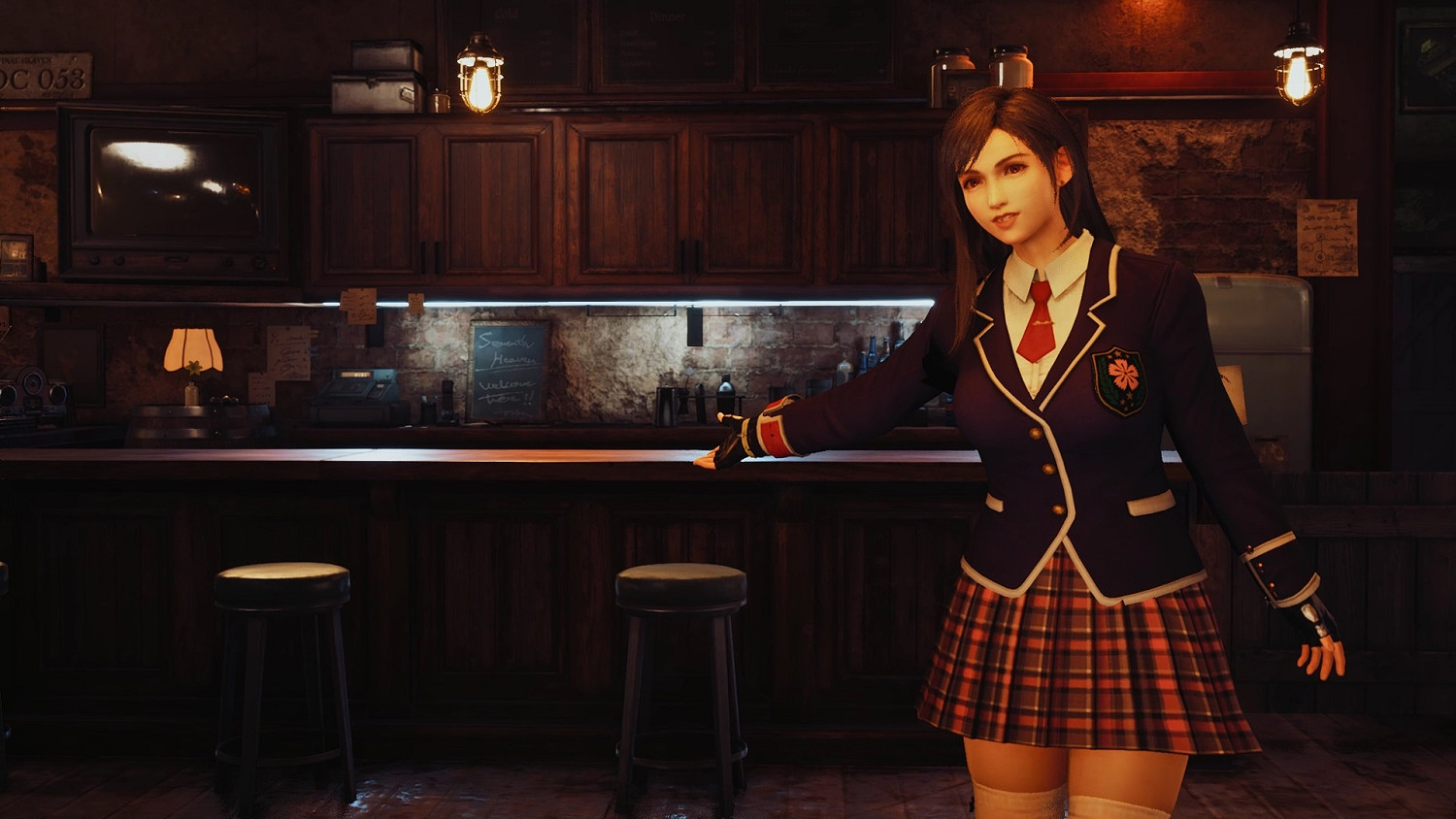 《FF7re》知名Coser蒂法新作《生死格鬥》穗乃果MOD! 《FF7re》知名Coser蒂法新作《生死格鬥》穗乃果MOD!