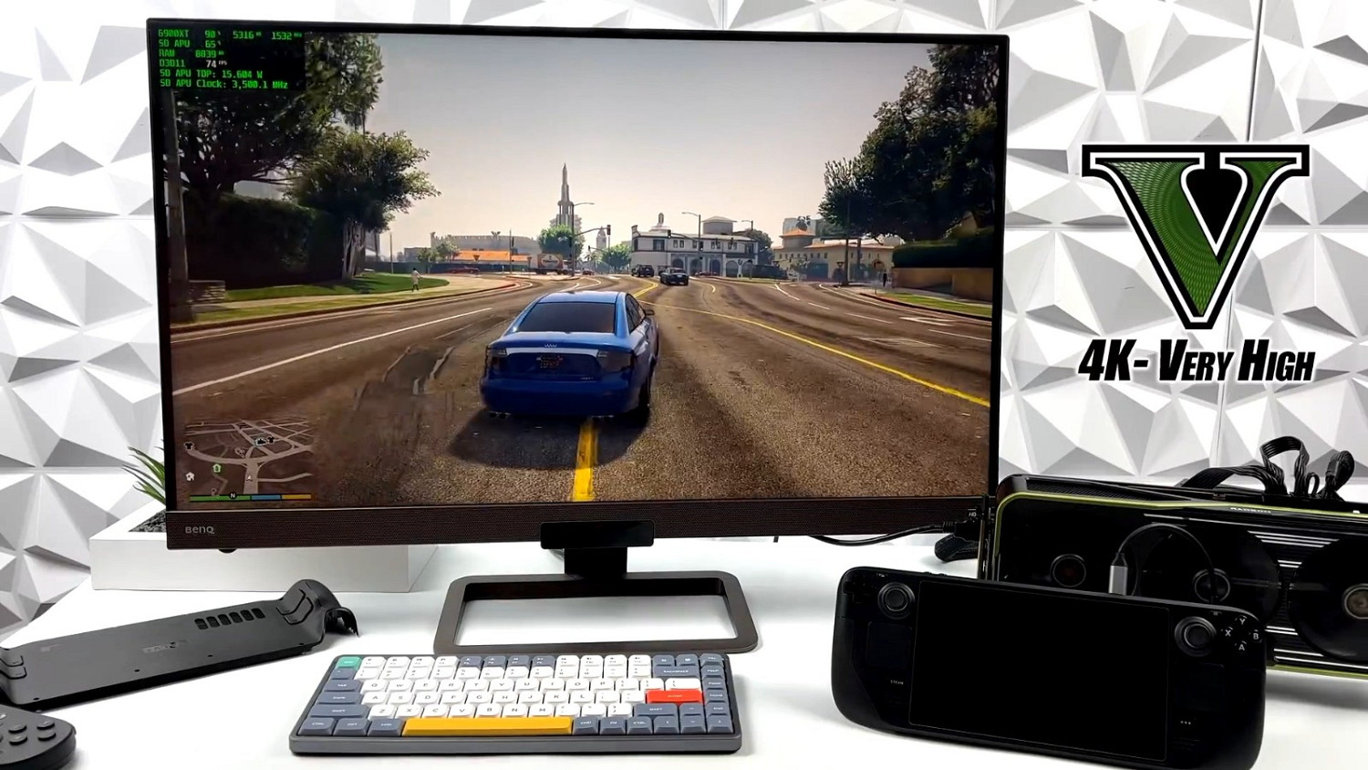 外接6900XT!Steam Deck能4K玩遊戲了 外接6900XT!Steam Deck能4K玩遊戲了