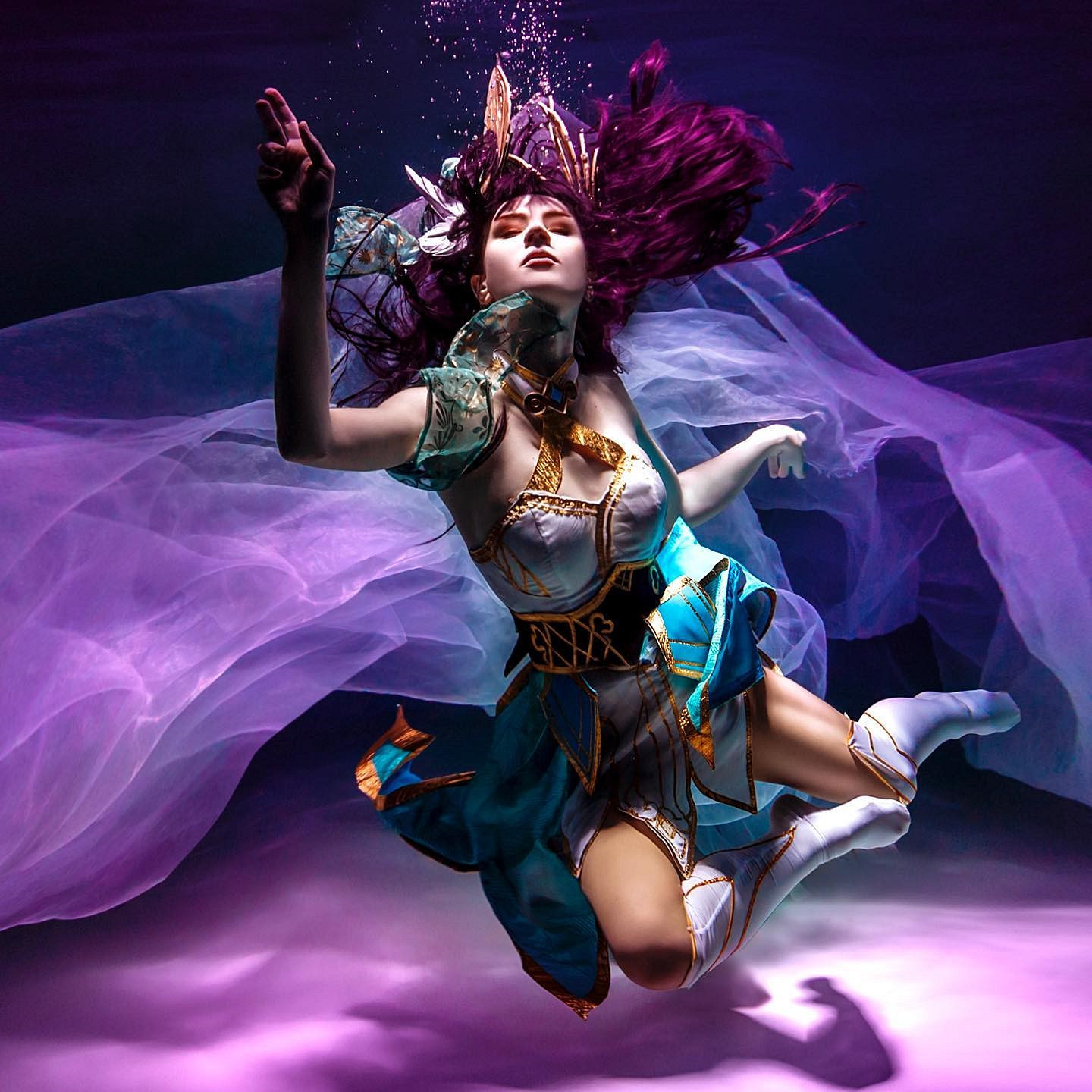 女菩薩二階呢？俄妹COS《艾爾登法環》女武神視效拉滿