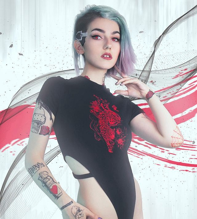 比利時正妹COS《2077》朱迪:竟然比原版更具風情! 比利時正妹COS《2077》朱迪:竟然比原版更具風情!