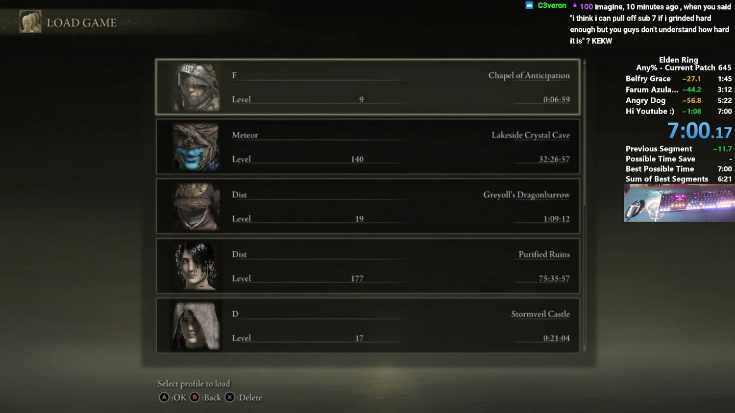 速通者自己都震驚了！《艾爾登法環》速通紀錄殺進7分鐘！