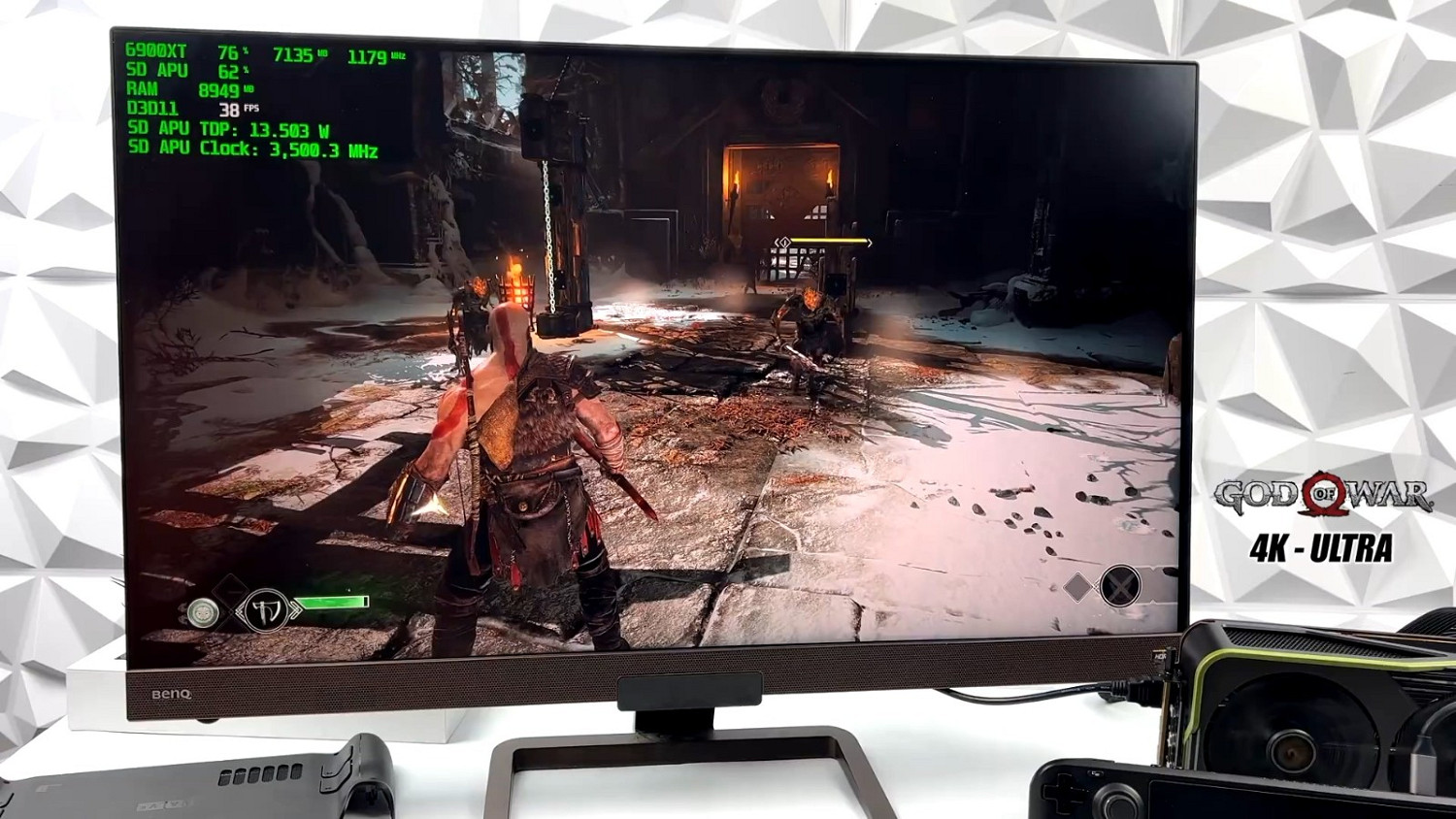 外接6900XT!Steam Deck能4K玩遊戲了 外接6900XT!Steam Deck能4K玩遊戲了