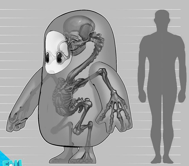 又來陰間設定！《糖豆人》其實有頭髮 顯微鏡下太滲人