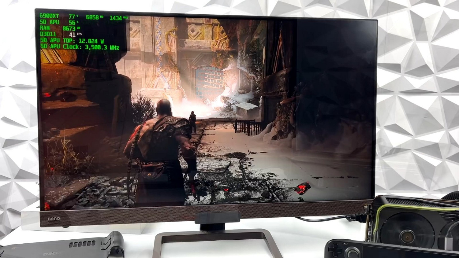 外接6900XT!Steam Deck能4K玩遊戲了 外接6900XT!Steam Deck能4K玩遊戲了