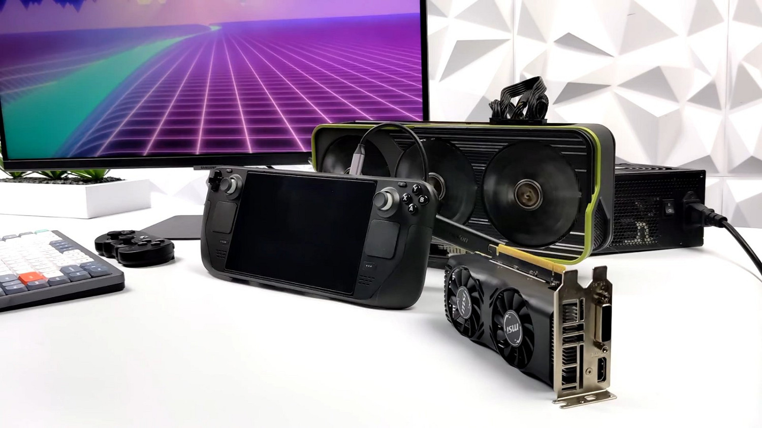 外接6900XT!Steam Deck能4K玩遊戲了 外接6900XT!Steam Deck能4K玩遊戲了