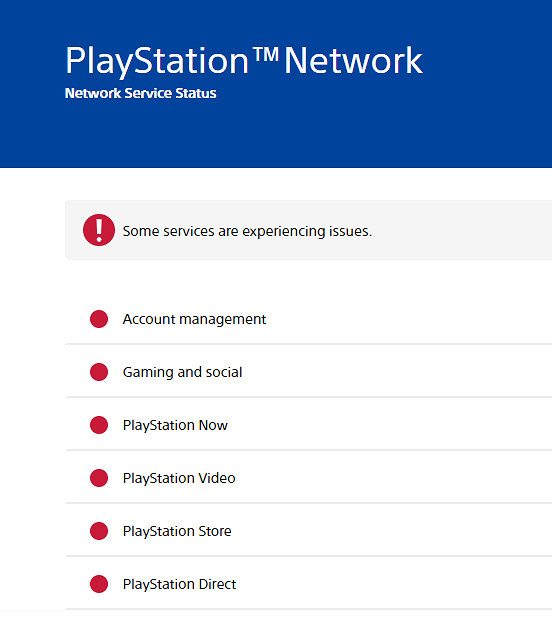 索尼PSN網路今日遭遇故障：持續時間45分鐘 現已恢複