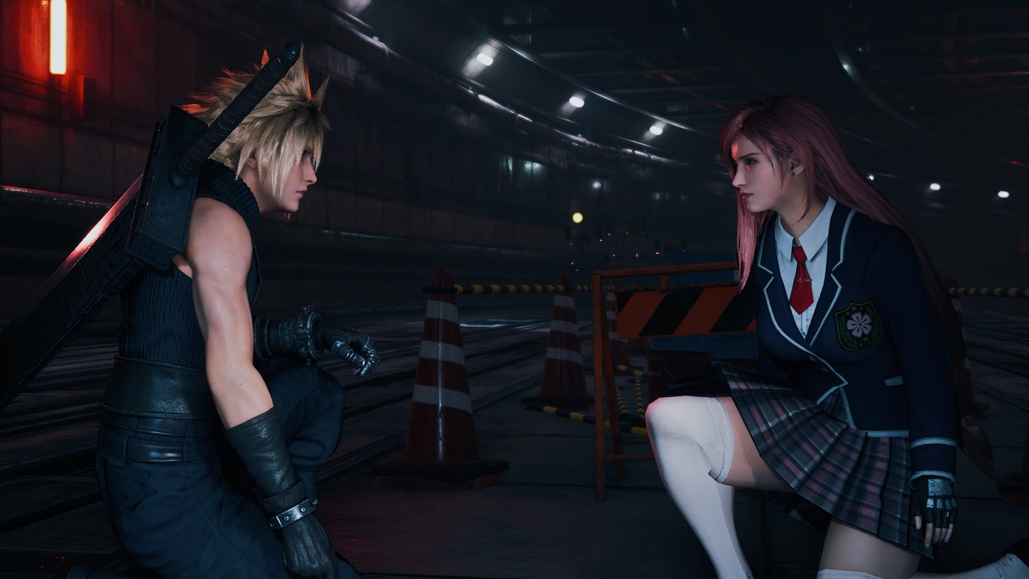 《FF7re》知名Coser蒂法新作《生死格鬥》穗乃果MOD! 《FF7re》知名Coser蒂法新作《生死格鬥》穗乃果MOD!