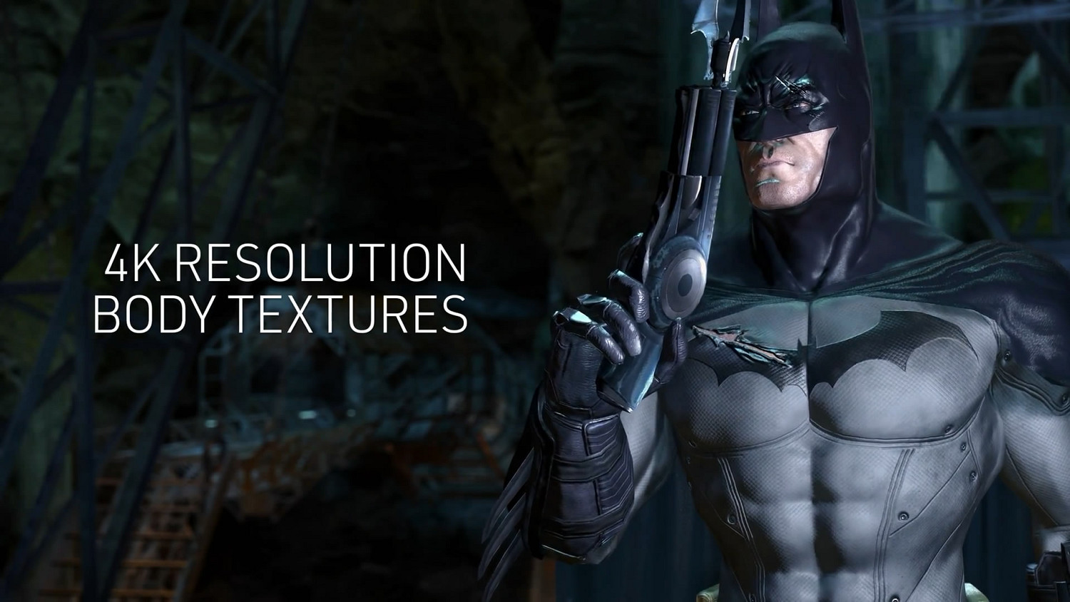 紋理貼圖大改!《蝙蝠俠:阿卡姆瘋人院》高清材質包 紋理貼圖大改!《蝙蝠俠:阿卡姆瘋人院》高清材質包
