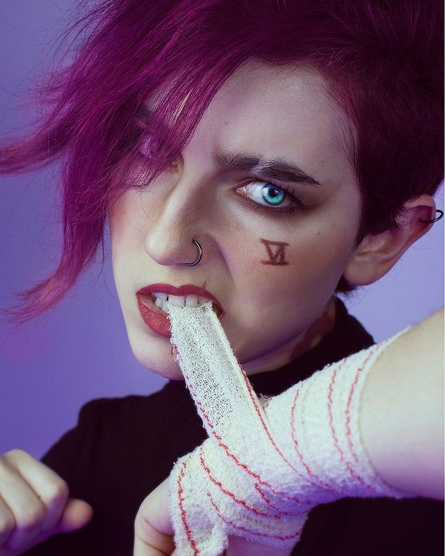 比利時正妹COS《2077》朱迪:竟然比原版更具風情! 比利時正妹COS《2077》朱迪:竟然比原版更具風情!