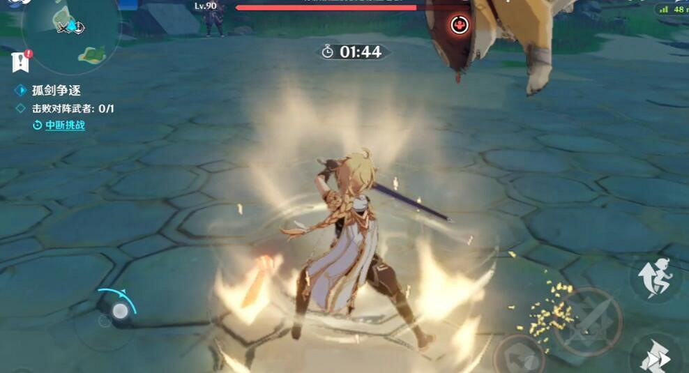 《原神》太郎丸怎麽打？孤劍爭逐其四太郎丸打法技巧