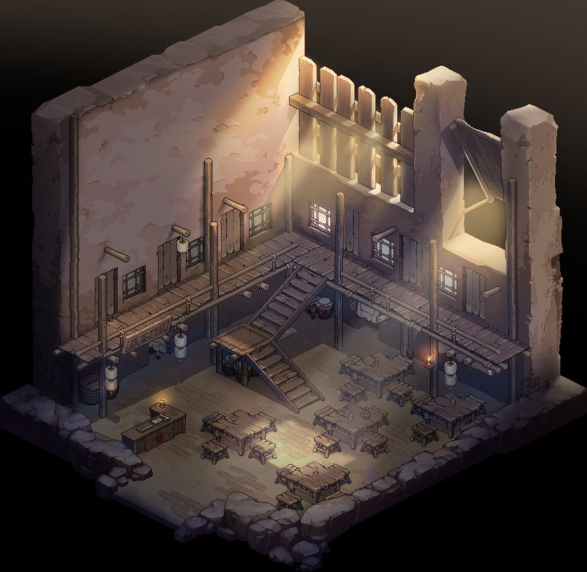 像素風武俠多人生存遊戲《江湖客棧》上線Steam 9月發售