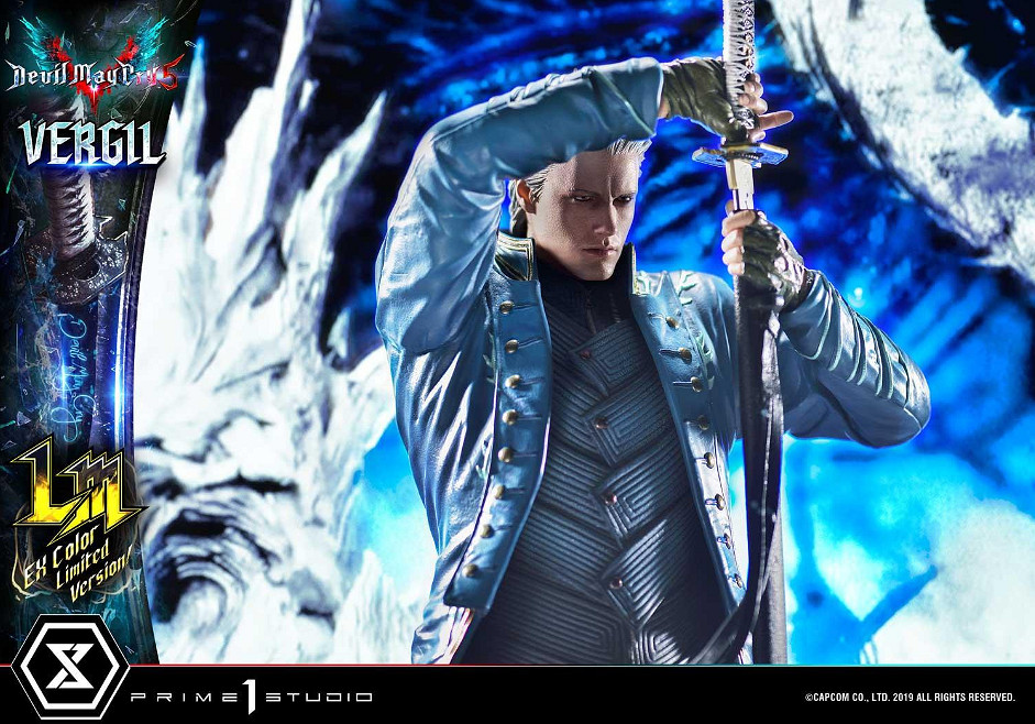 售價899美元！P1S推出《鬼泣5》維吉爾1/4比例雕像