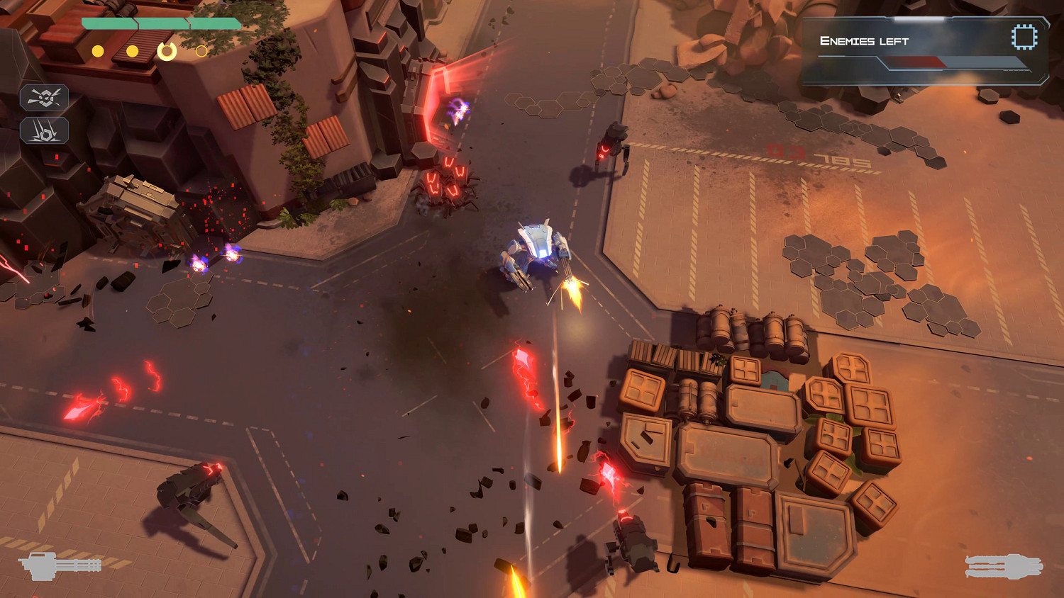 雙搖桿機甲射擊遊戲《烏拉貢》登陸Steam 動感又刺激