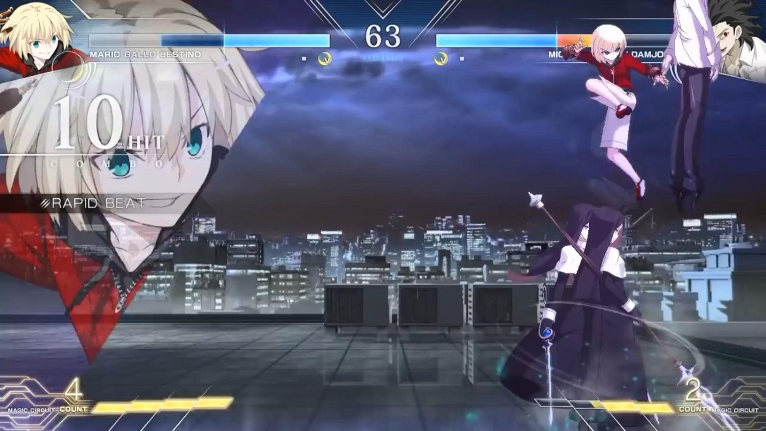 《月姬格鬥Type Lumina》第二彈免費DLC新角色展示 4月14日上線