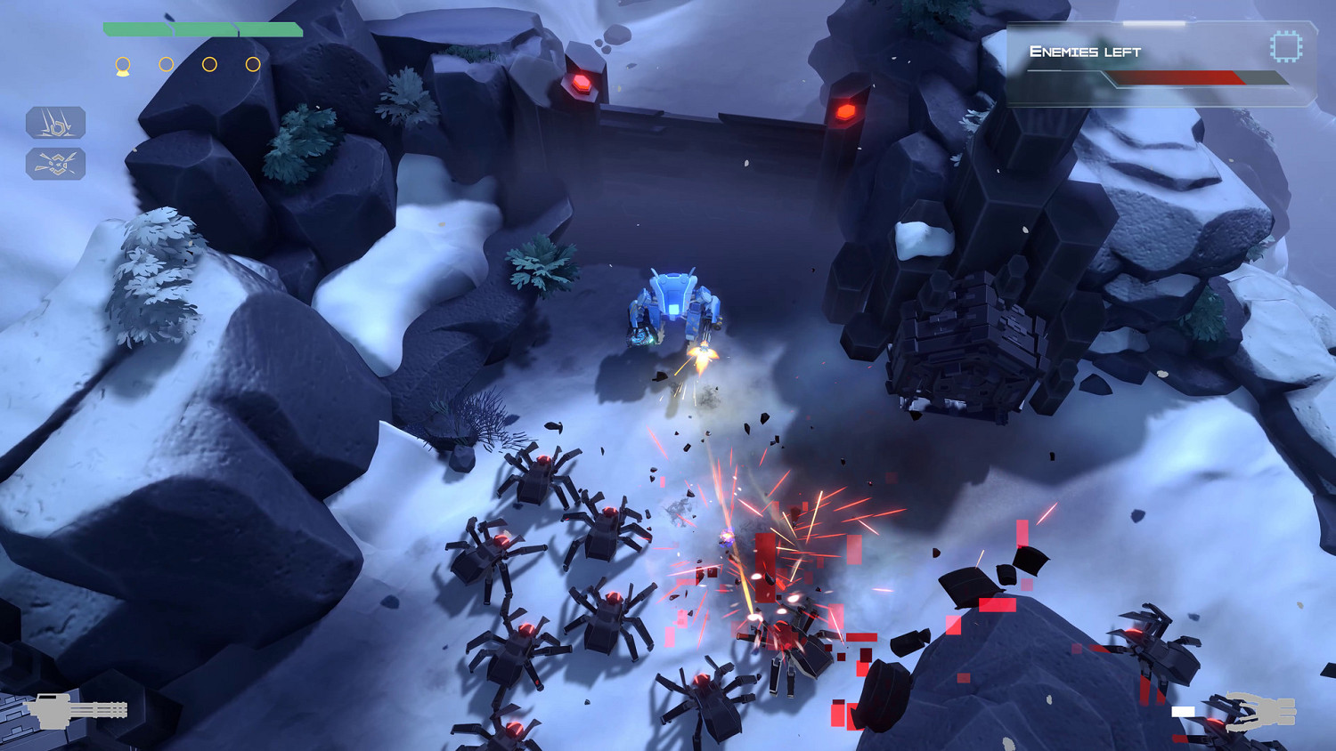 雙搖桿機甲射擊遊戲《烏拉貢》登陸Steam 動感又刺激