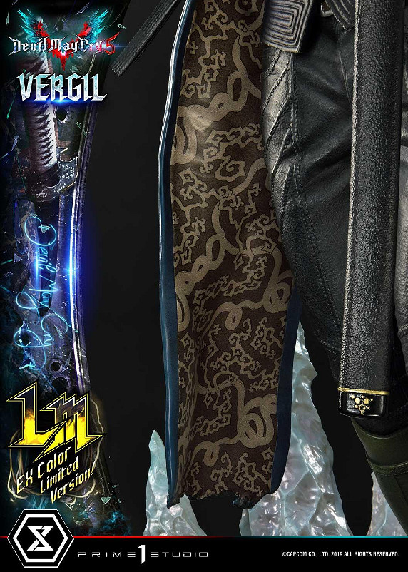 售價899美元！P1S推出《鬼泣5》維吉爾1/4比例雕像