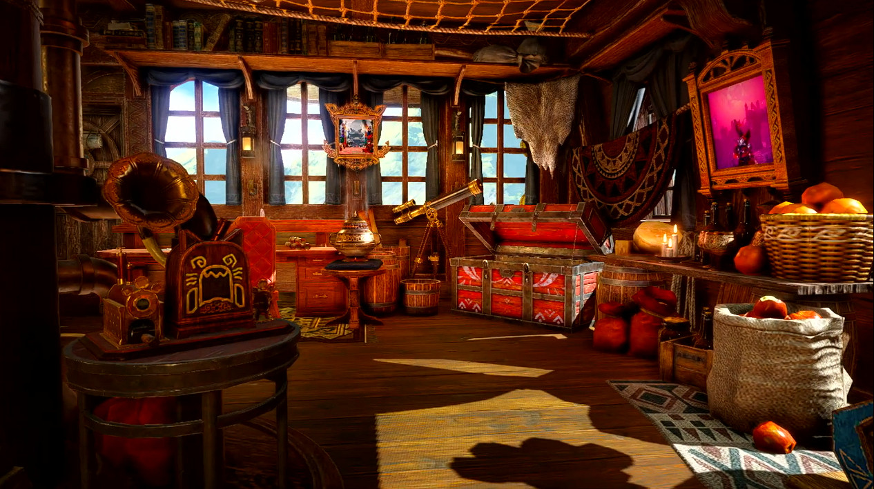 《魔物獵人：崛起》DLC“曙光”獵人房間展示公開！