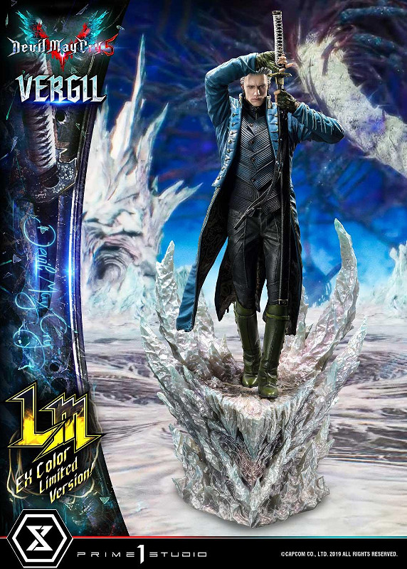 售價899美元！P1S推出《鬼泣5》維吉爾1/4比例雕像