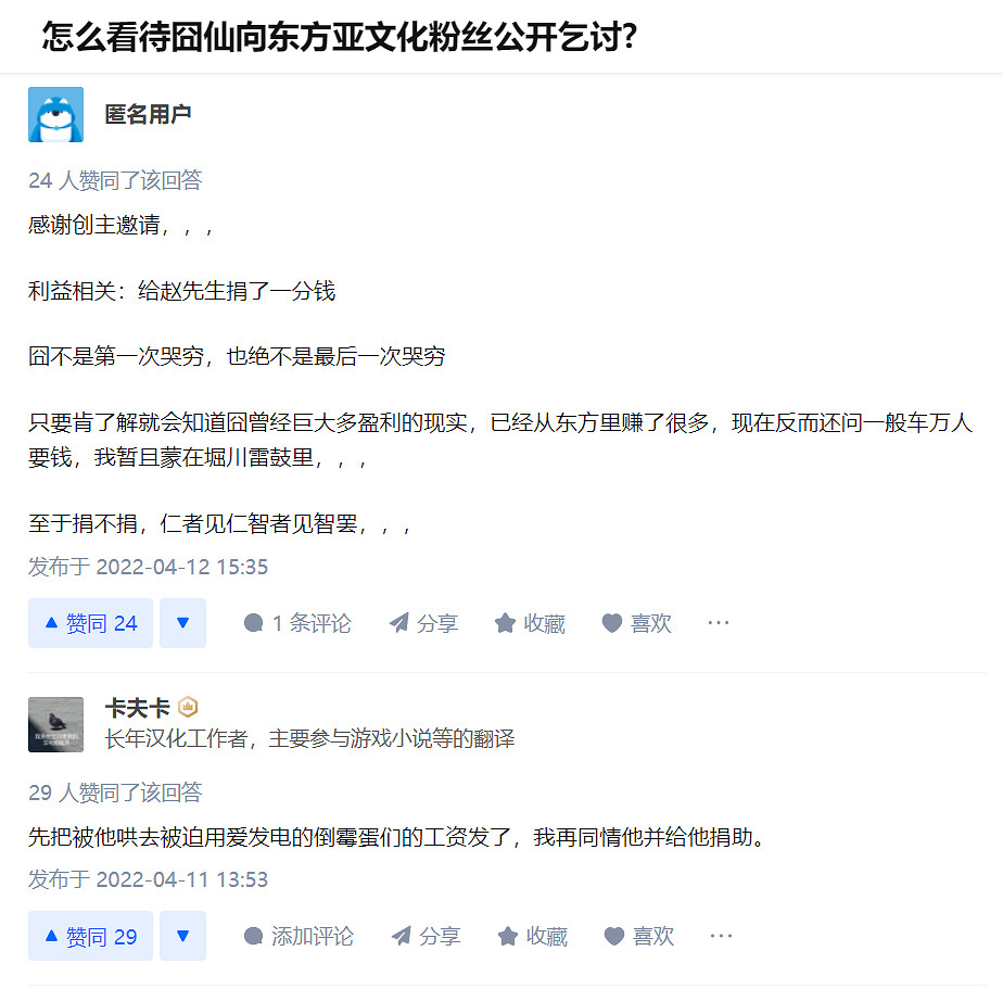 當一個東方同人創作者開始求援