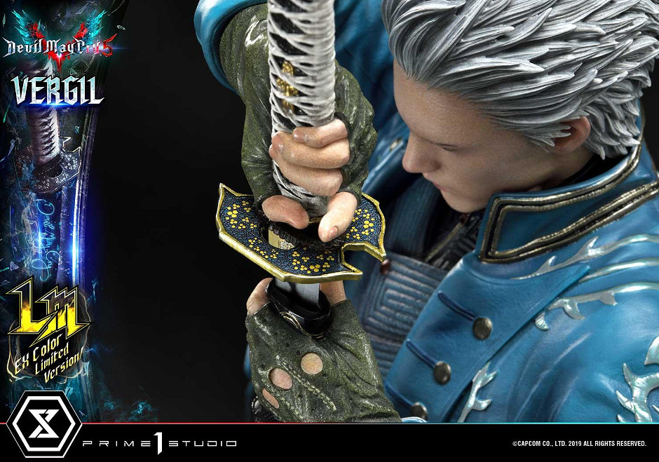 售價899美元！P1S推出《鬼泣5》維吉爾1/4比例雕像