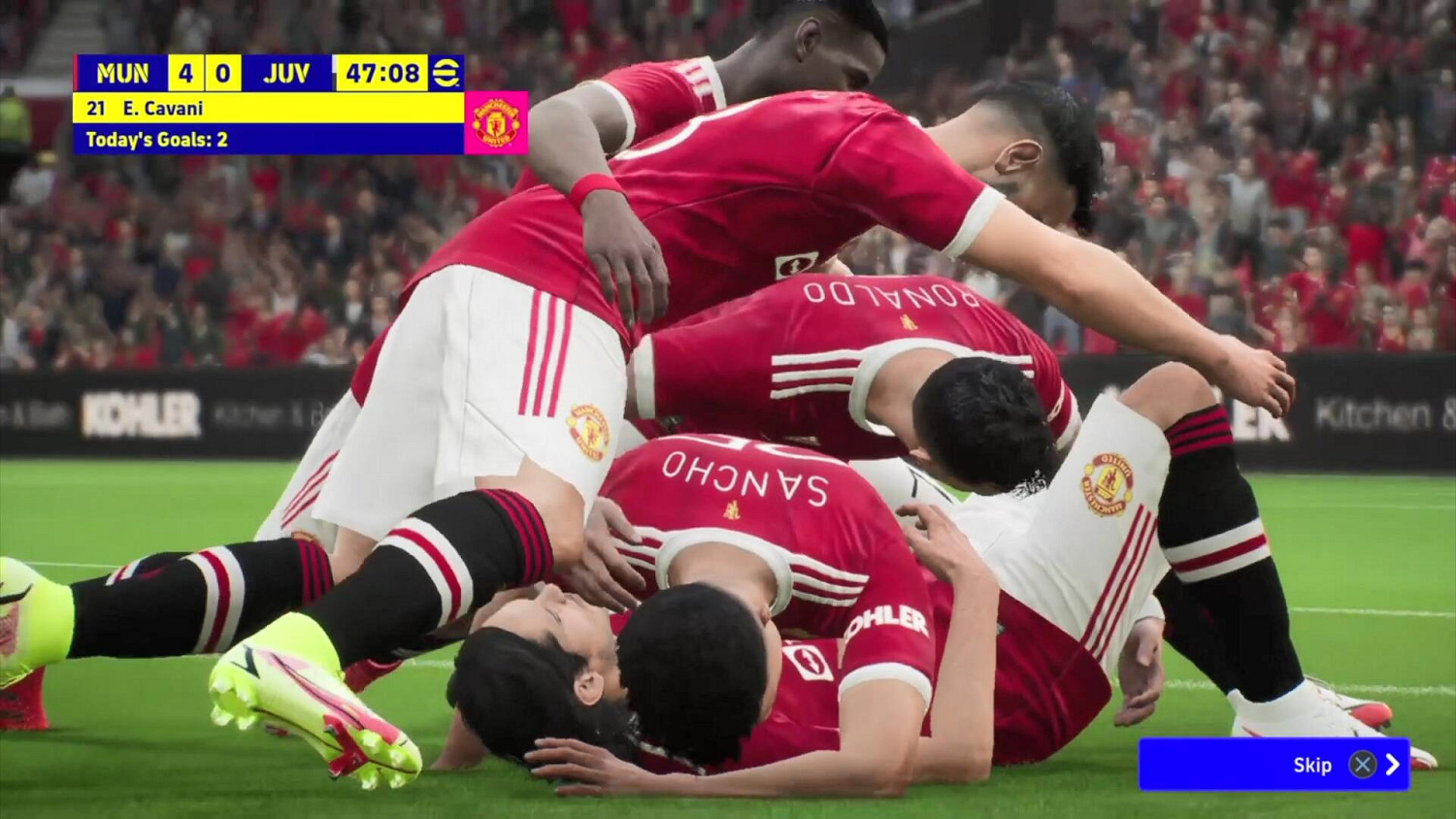 《實況足球2022》1.0版已發布！來看看實機展示效果