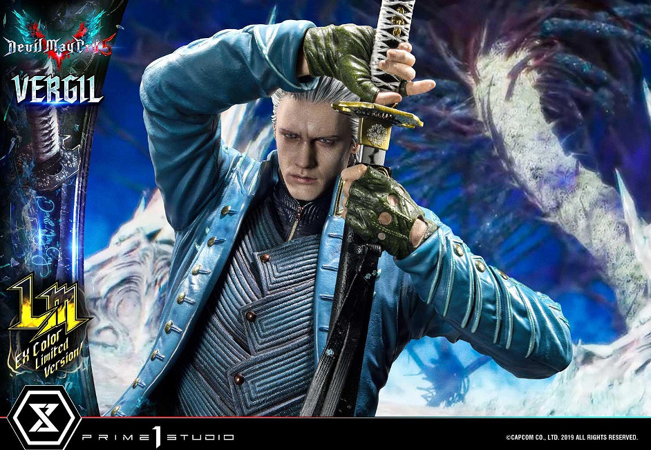 售價899美元！P1S推出《鬼泣5》維吉爾1/4比例雕像