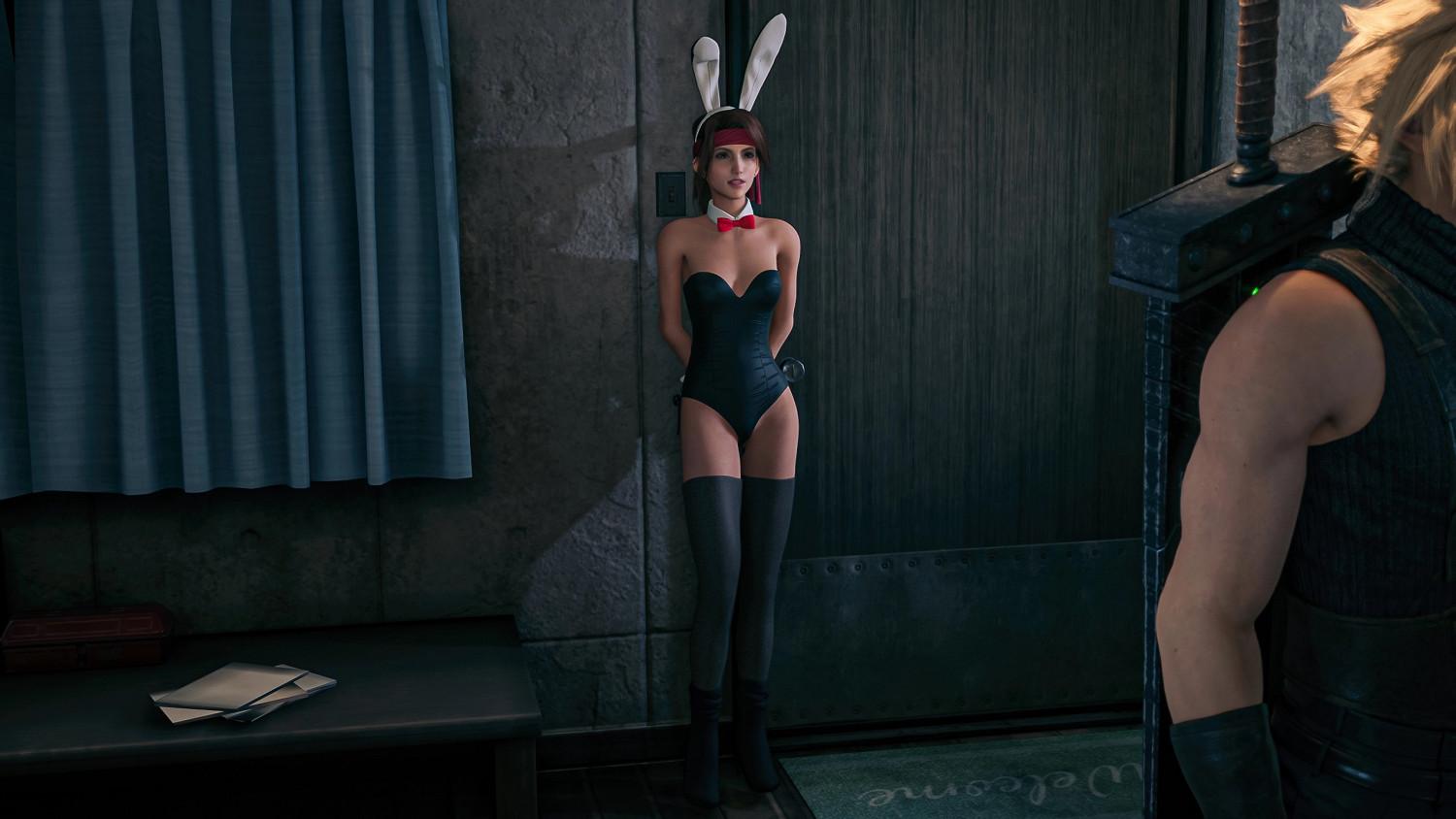 我衝了！《FF7re》蒂法 愛麗絲 傑西 兔女郎MOD！！