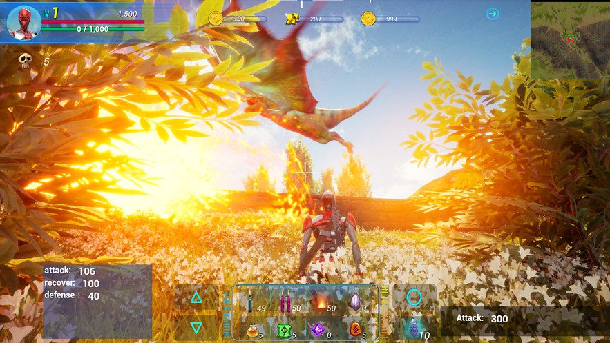 超戰星空霸王龍  動作競技類遊戲中的強力新晉選手