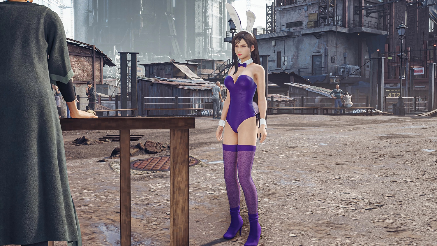 我衝了！《FF7re》蒂法 愛麗絲 傑西 兔女郎MOD！！