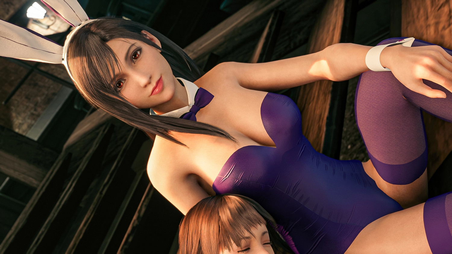 我衝了！《FF7re》蒂法 愛麗絲 傑西 兔女郎MOD！！