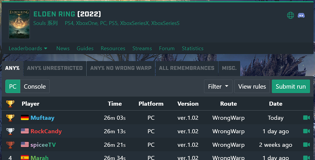 從辛苦鏖戰到“邪道飛升”，艾爾登法環速通的發展之路