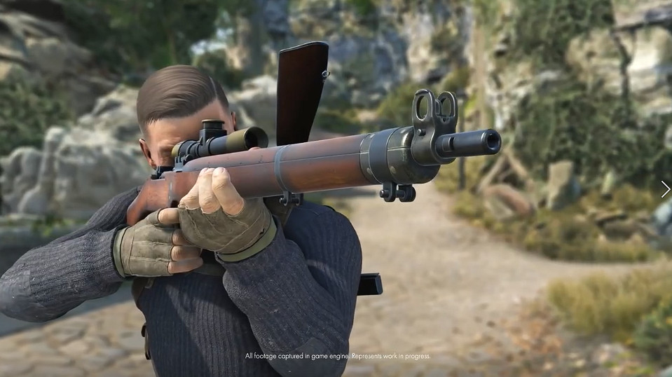 更多的自定義武器！ 《狙擊精英5》發布武器系統影片