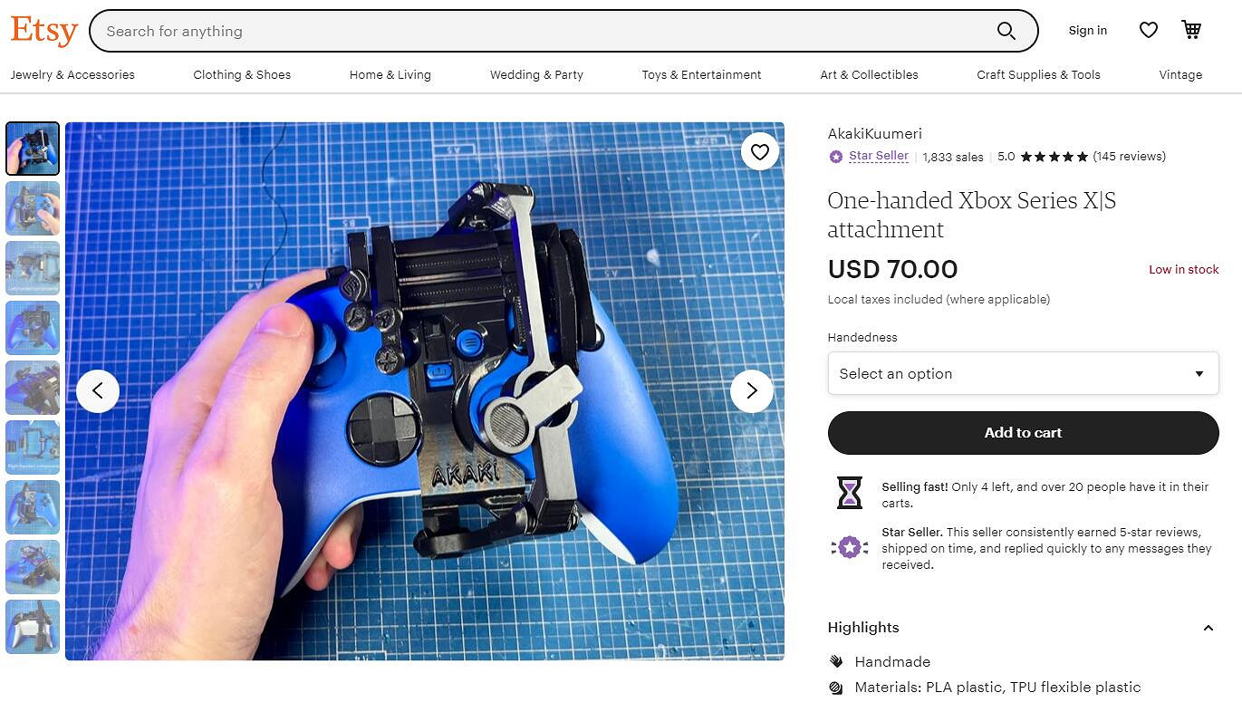 單手操作 其樂無窮?國外玩家製作可單手操作的手把 單手操作 其樂無窮?國外玩家製作可單手操作的手把