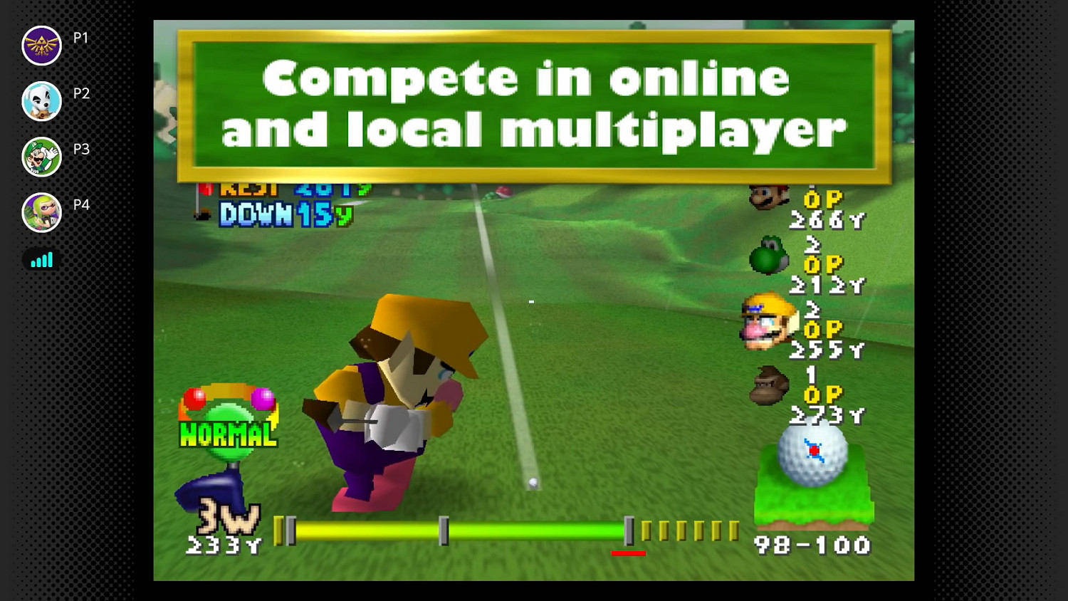 《馬裡奧高爾夫64》現已加入Switch Online會員資料片 《馬裡奧高爾夫64》現已加入Switch Online會員資料片