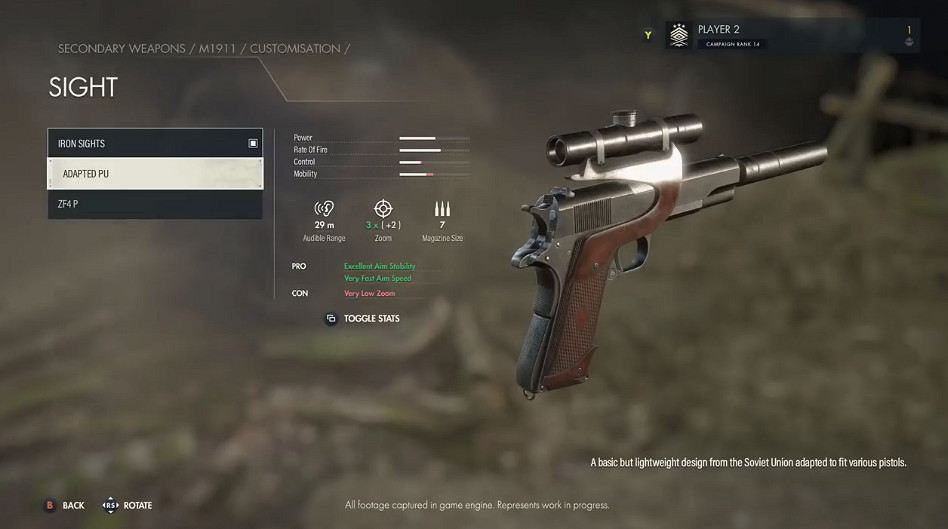 更多的自定義武器！ 《狙擊精英5》發布武器系統影片