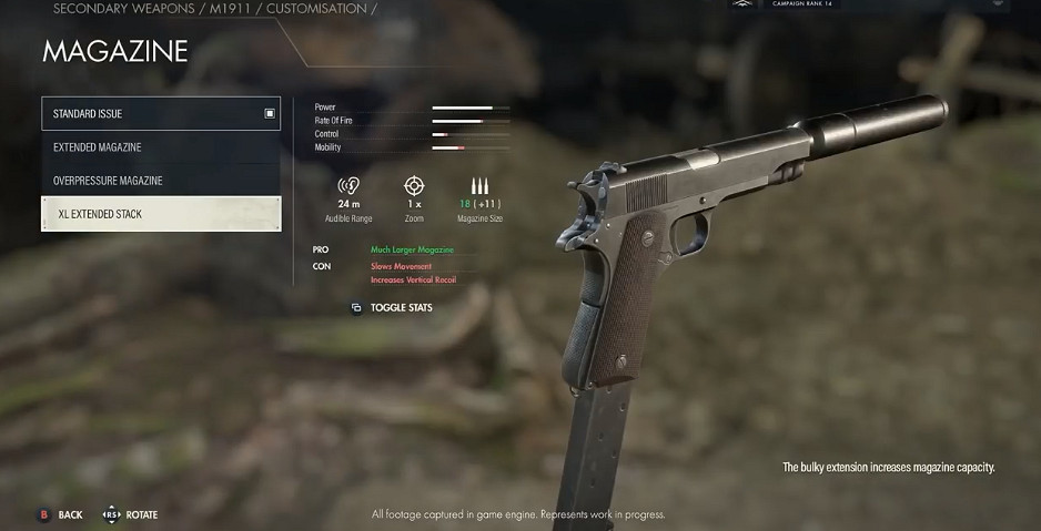 更多的自定義武器！ 《狙擊精英5》發布武器系統影片