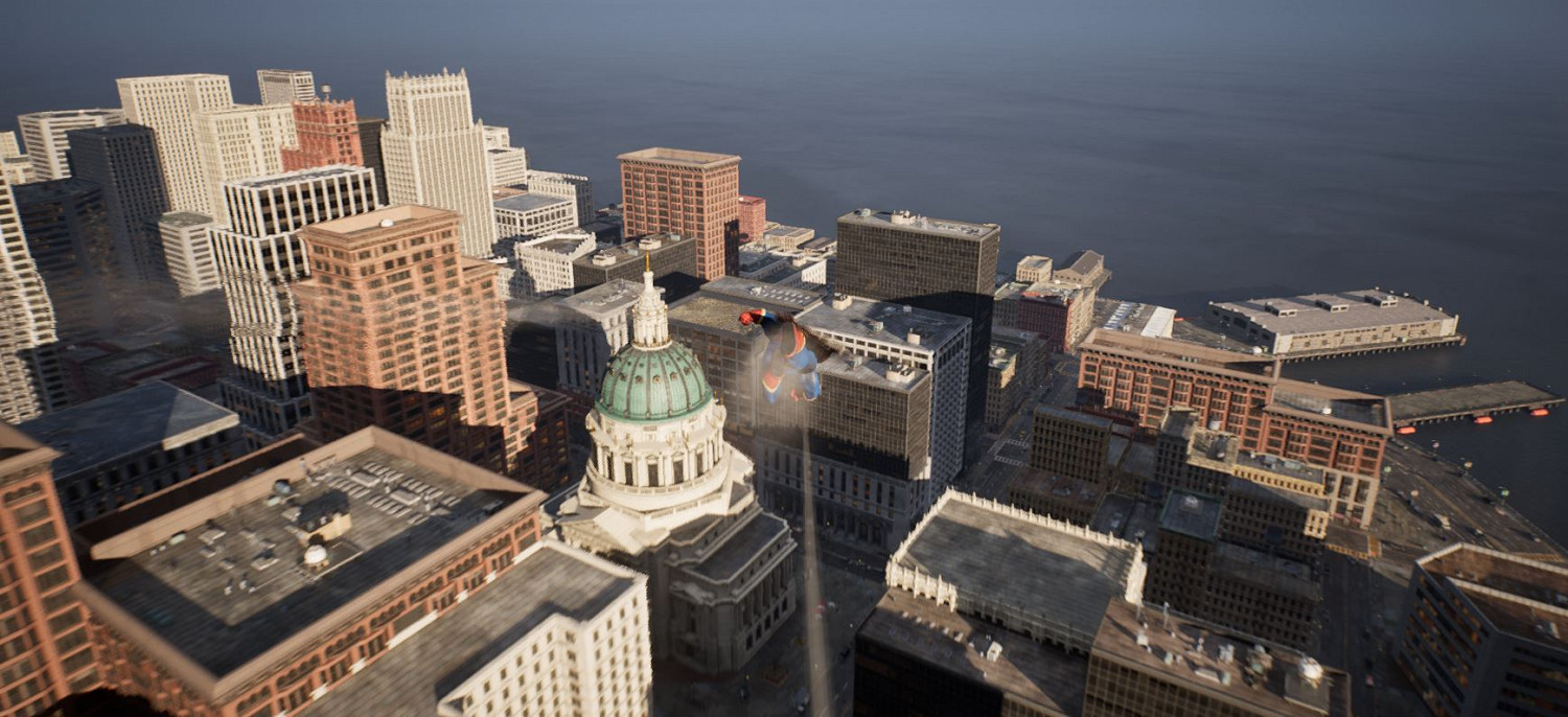 獨立遊戲開發者免費分享虛幻5引擎《超人》遊戲Demo 獨立遊戲開發者免費分享虛幻5引擎《超人》遊戲Demo