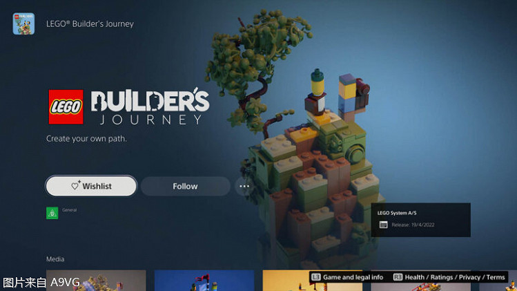 澳洲PSN泄露《樂高:建造者之旅》將來有可能登錄PS4/5 澳洲PSN泄露《樂高:建造者之旅》將來有可能登錄PS4/5