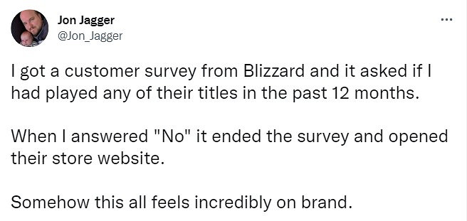 暴雪發布關於NFT的問卷!結束之後突然跳轉到商店頁面 暴雪發布關於NFT的問卷!結束之後突然跳轉到商店頁面