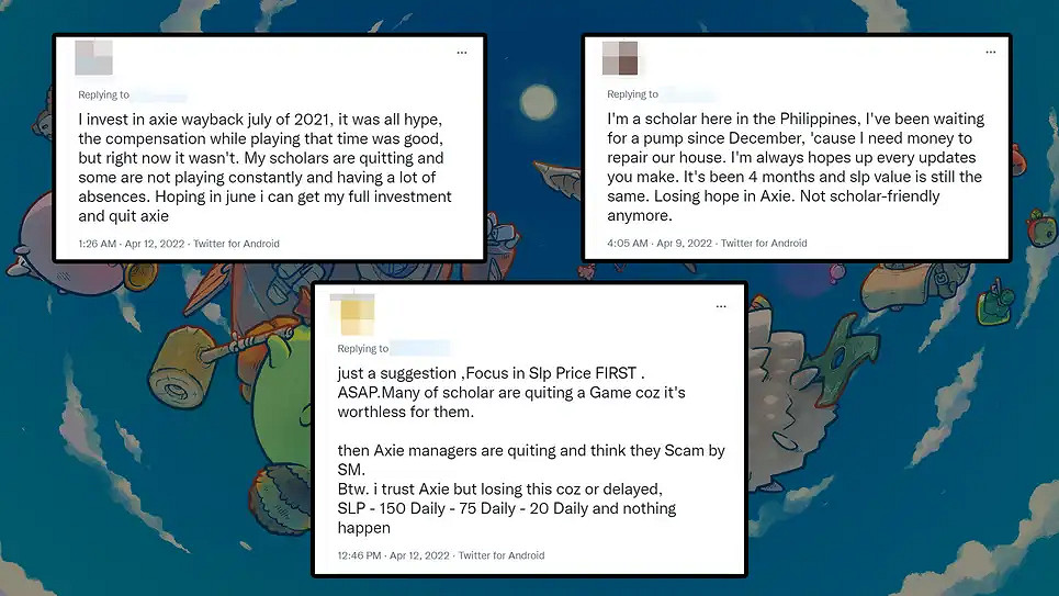 泡沫何時炸?NFT遊戲通貨膨脹打工人退出 老板坐不住了 泡沫何時炸?NFT遊戲通貨膨脹打工人退出 老板坐不住了